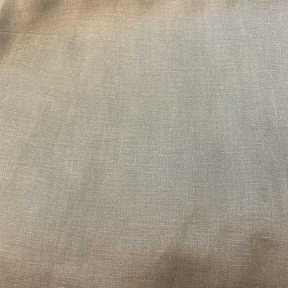 Coldwater Creek Women’s 1X Linen Green 3/4 Sleeve Button Up Shirt - Picture 8 of 9